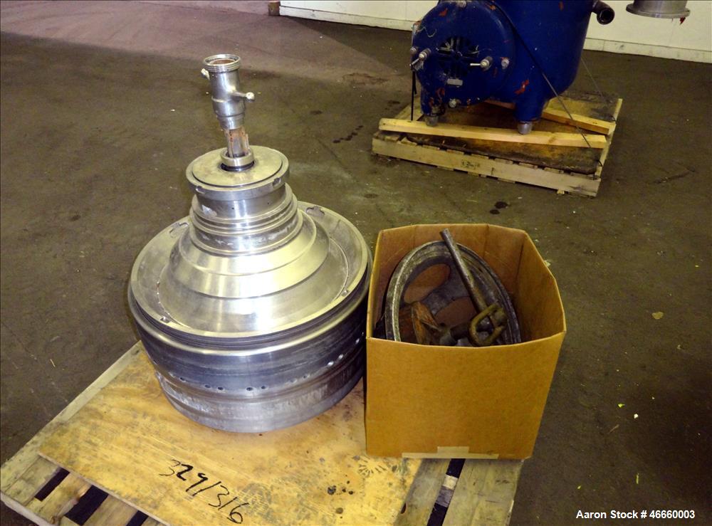 Used Westfalia SA-40-03-076 Disc Centrifuge.