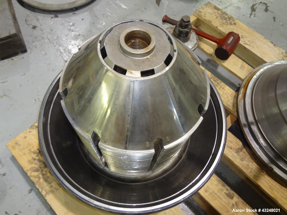 Used Stainless Steel Westfalia Desludger Disc Centrifuge, SA-40-06-076 