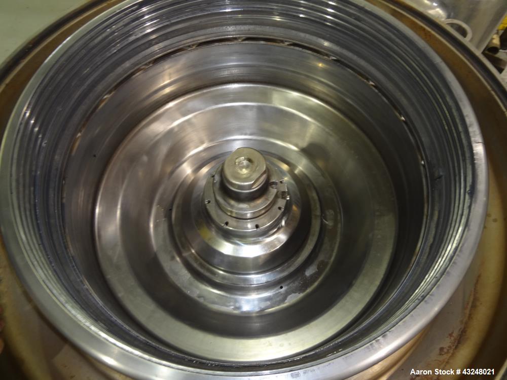 Used Stainless Steel Westfalia Desludger Disc Centrifuge, SA-40-06-076 