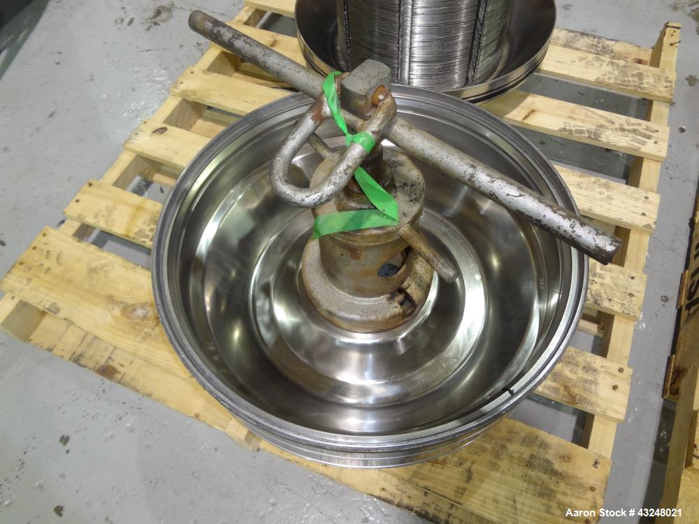 Used Stainless Steel Westfalia Desludger Disc Centrifuge, SA-40-06-076 
