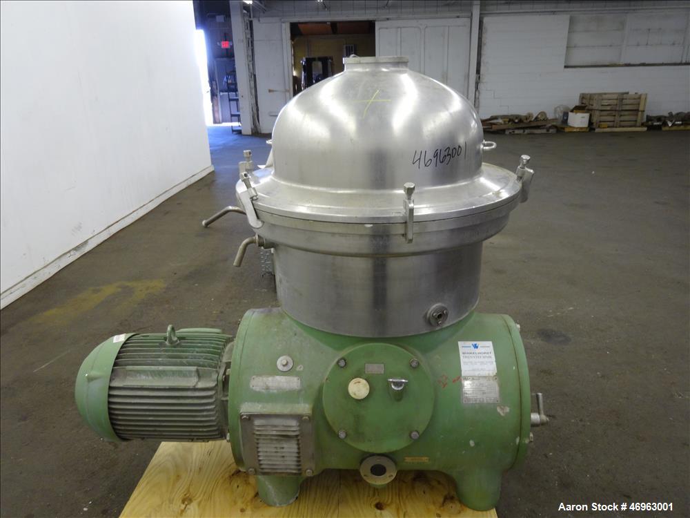 Used- Westfalia SA-40-06-076 Disc Centrifuge