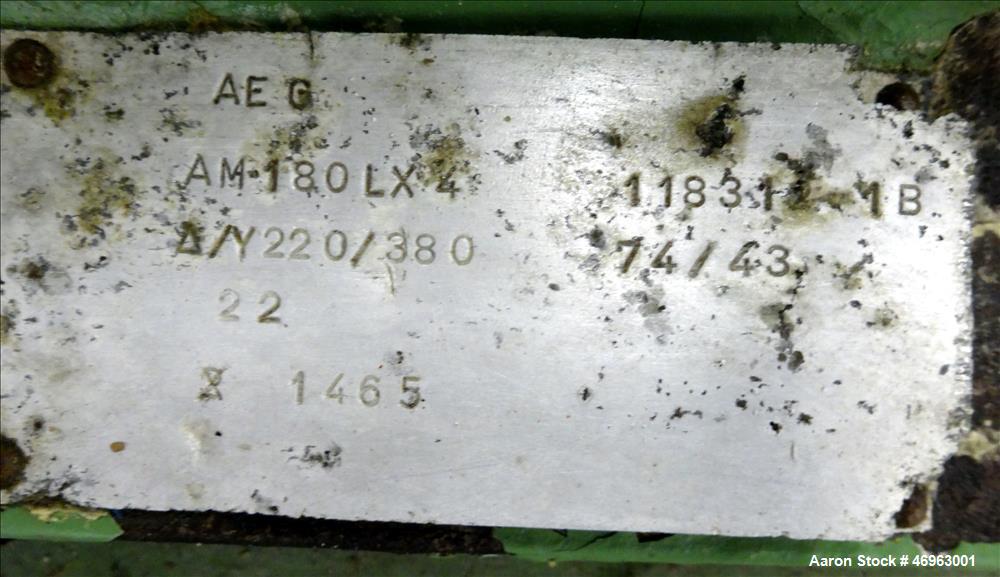 Used Westfalia SA-40-06-076 Disc Centrifuge