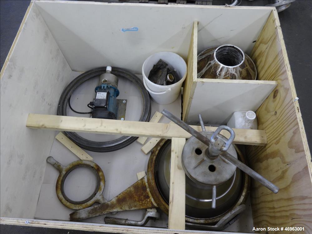 Used Westfalia SA-40-06-076 Disc Centrifuge