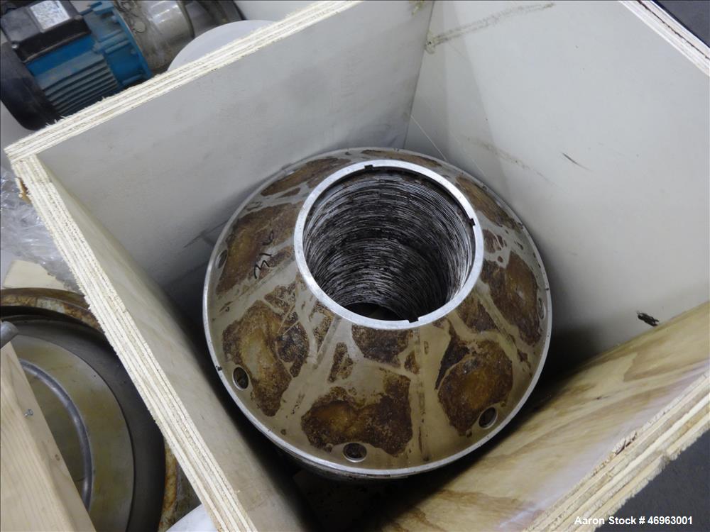 Used Westfalia SA-40-06-076 Disc Centrifuge