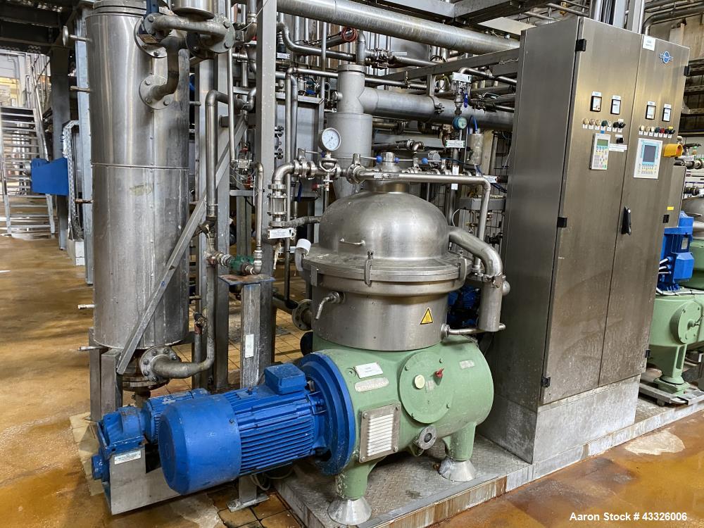 Used Westfalia SA-45-03-076 Desludger Disc Centrifuge