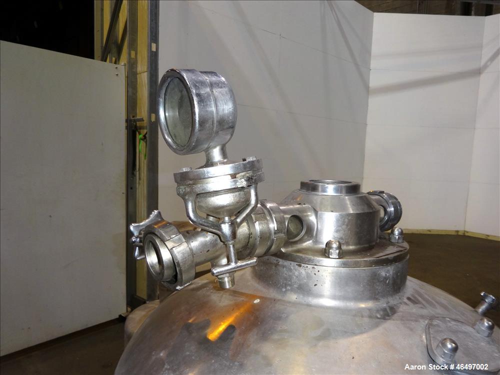 Used Westfalia SA-45-03-076 Disc Centrifuge. 316 Stainless steel construction (product contact areas). Maximum bowl speed 5000 rpm, separator design (Liquid/liquid/solids separation), heavy phase cen...