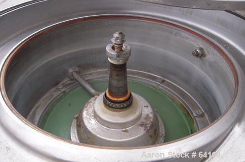 Used Westfalia Desludger Disc Centrifuge Frame Assembly, SA-45-06-076 