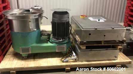 Used Westfalia SA-45-06-177 Desludger Disc Centrifuge