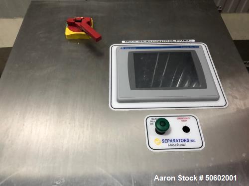 Used Westfalia SA-45-06-177 Desludger Disc Centrifuge