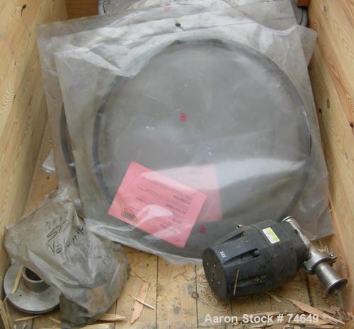 USED: Westfalia SA-45-36-177 desludger disc centrifuge bowl assembly.