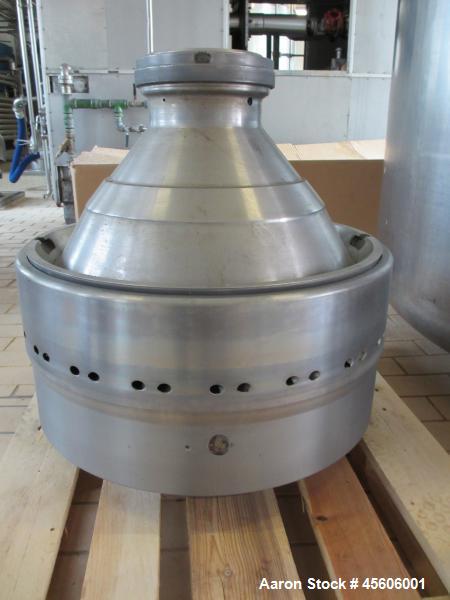 Used Stainless Steel Westfalia Desludger Disc Centrifuge, SA-60-06-076  