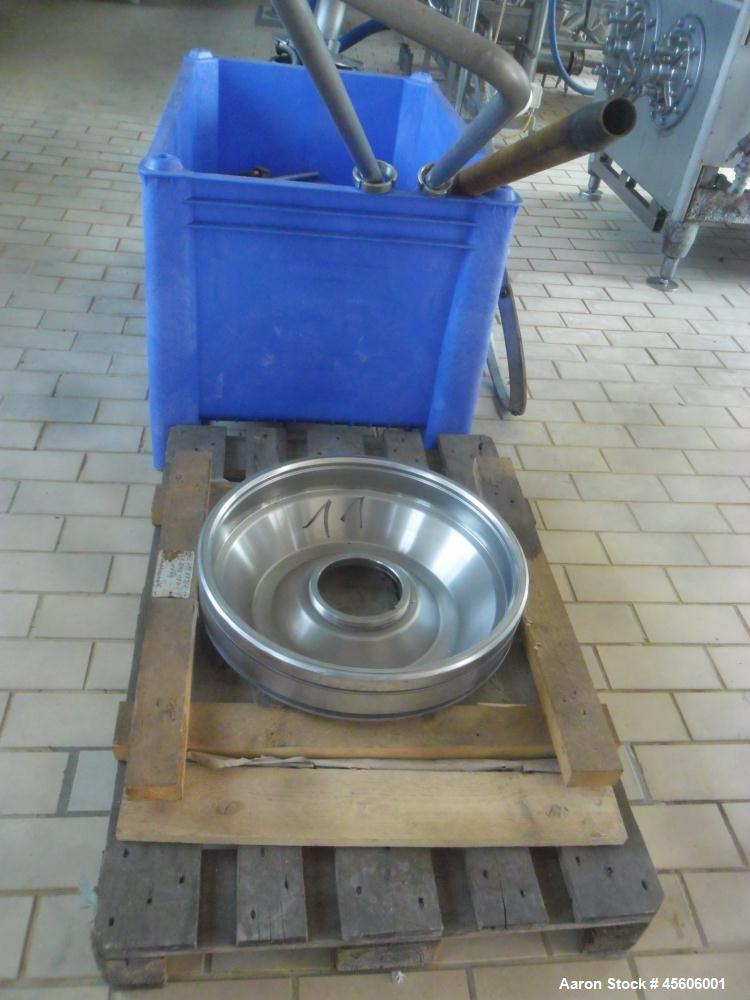 Used Stainless Steel Westfalia Desludger Disc Centrifuge, SA-60-06-076  