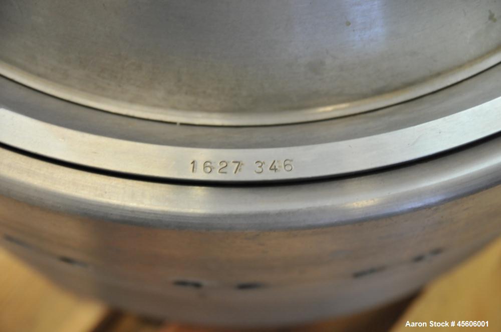 Used Stainless Steel Westfalia Desludger Disc Centrifuge, SA-60-06-076  
