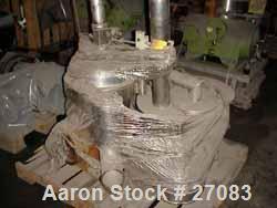 Used Stainless Steel Westfalia Self-Thinking Separator/Desludger Centrifuge, SA