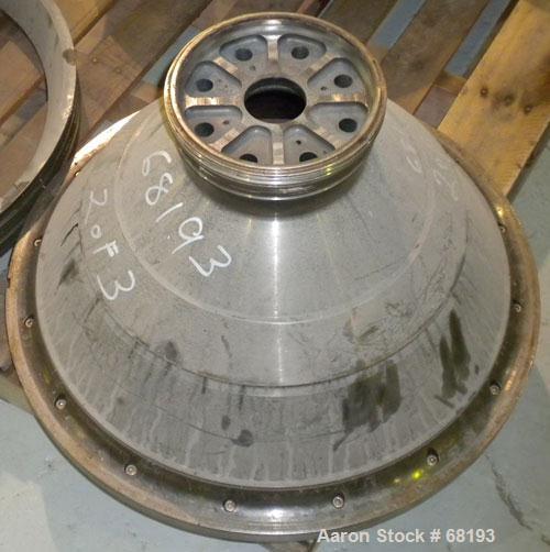 Used Stainless Steel Westfalia Desludger Disc Centrifuge, SA-82-06-177