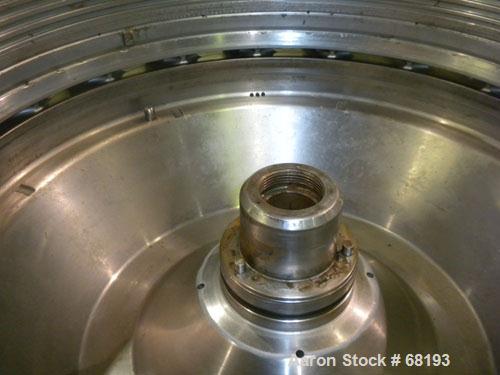 Used Stainless Steel Westfalia Desludger Disc Centrifuge, SA-82-06-177