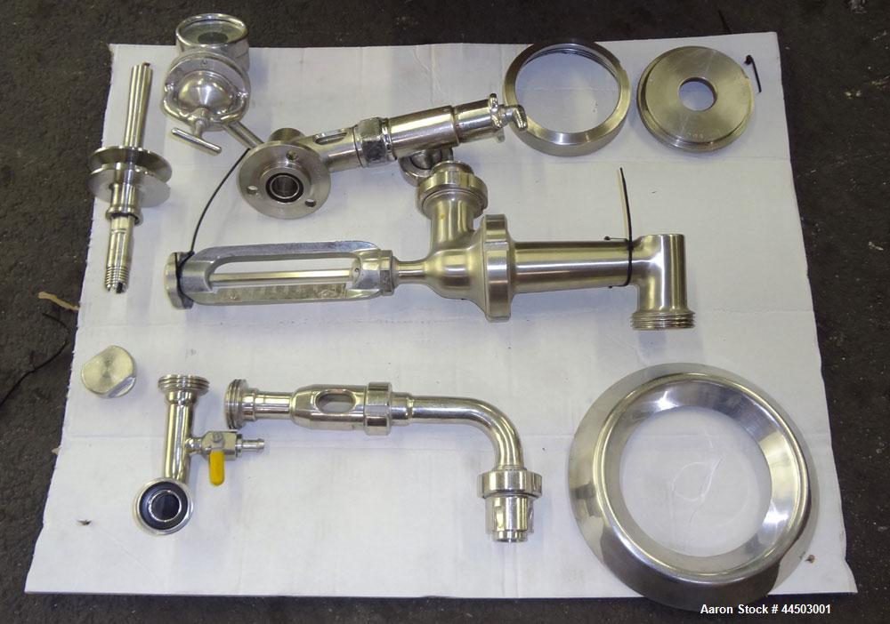 Used Westfalia SA14-06-076 Desludger Disc Centrifuge. 329 Stainless steel construction on product contact areas. Maximum bowl speed 7560 rpm, clarifier design (liquid/solids separation), centripetal ...