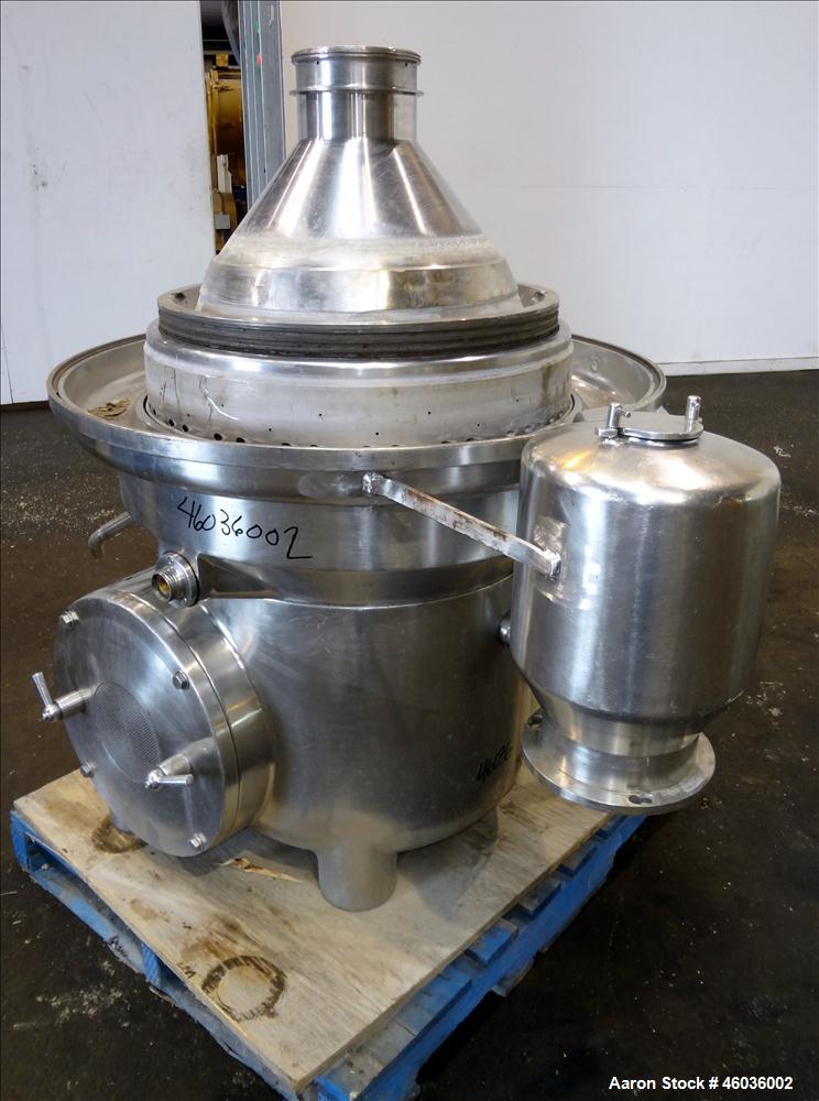 Used Westfalia SAMM-20006 Desludger Disc Centrifuge