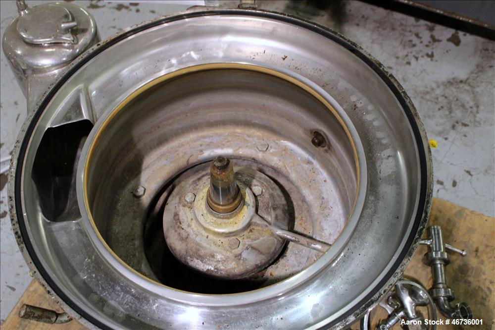 Used Westfalia SAMN-5036 Desludger Disc Centrifuge.