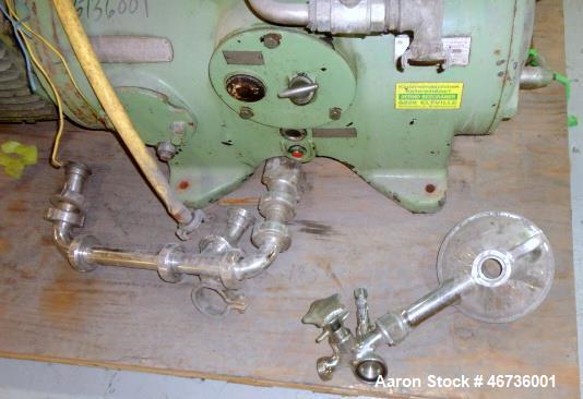 Used Westfalia SAMN-5036 Desludger Disc Centrifuge.