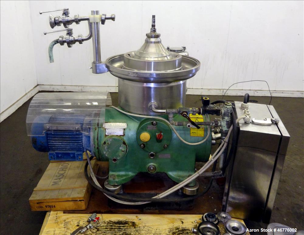 Used Westfalia SAMP-3036 Desludger Disc Centrifuge