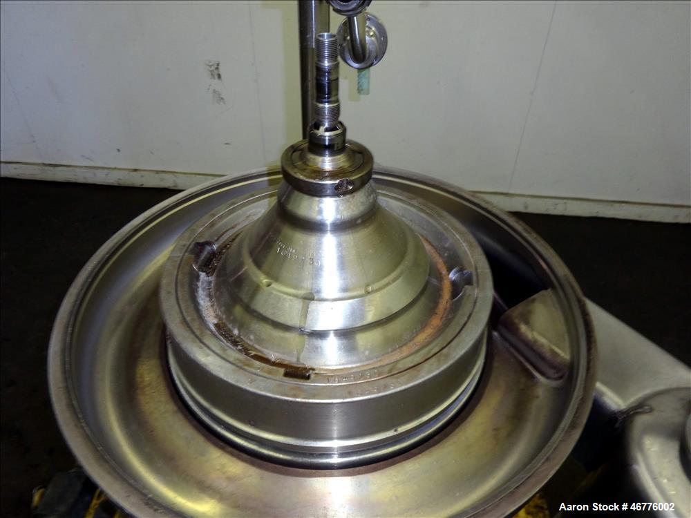 Used Westfalia SAMP-3036 Desludger Disc Centrifuge