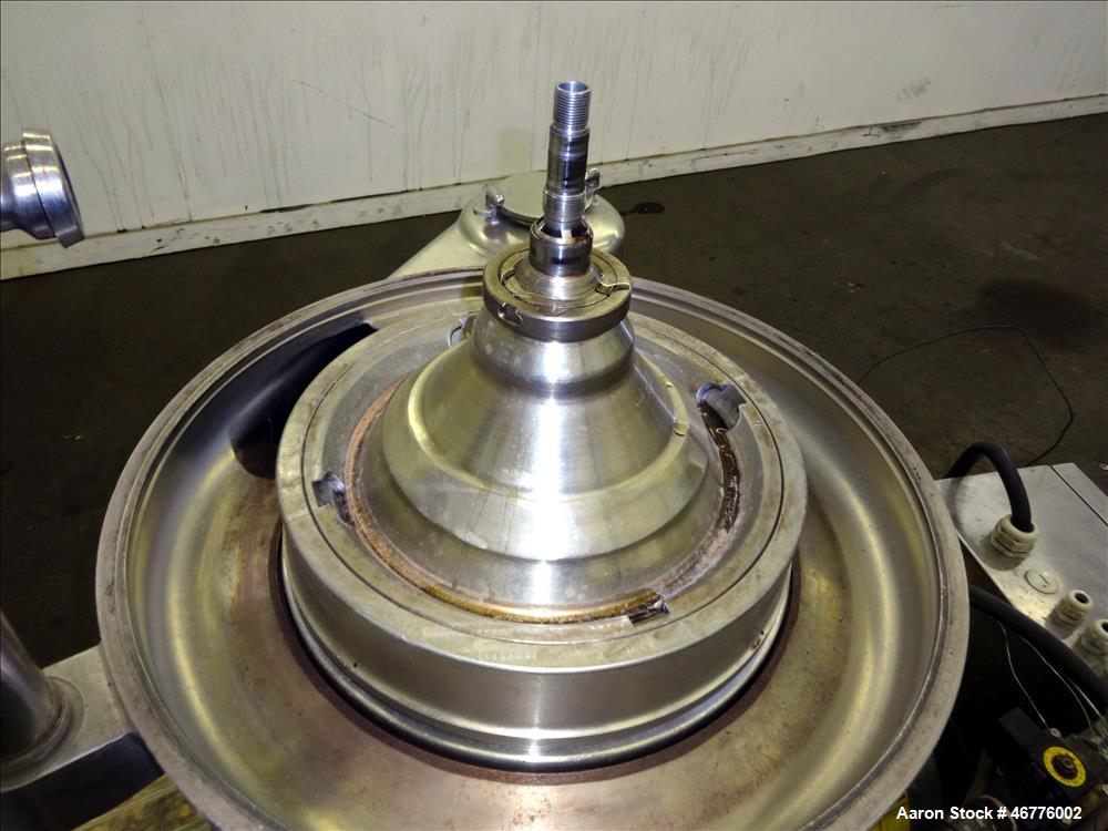 Used Westfalia SAMP-3036 Desludger Disc Centrifuge