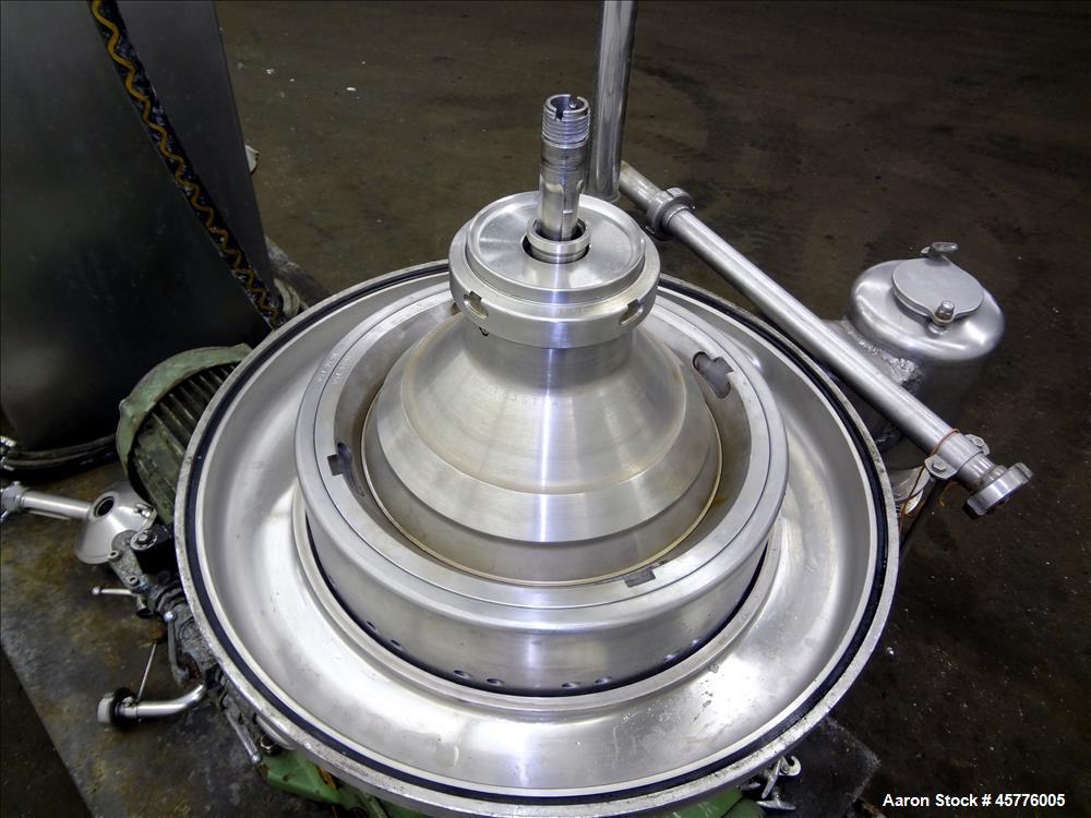 Used- Westfalia SAMR-5036 Desludger Disc Centrifuge.