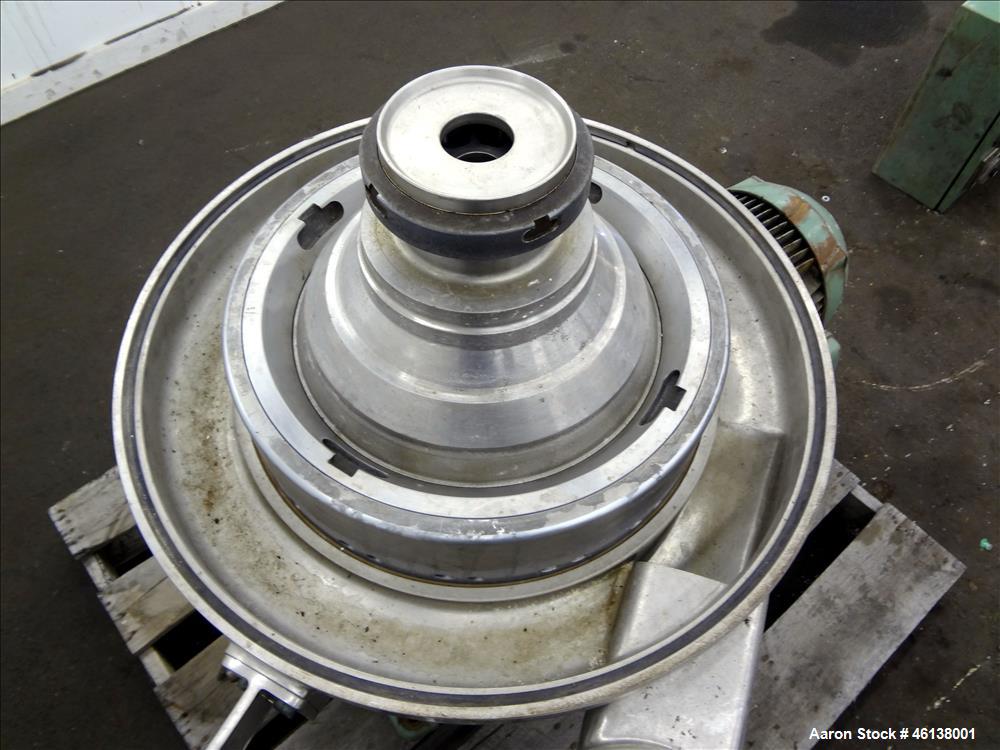 Used- Westfalia SAMR-5036 Desludger Disc Centrifuge