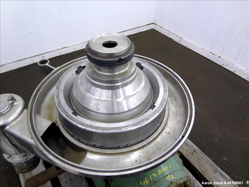 Used Westfalia SAMR-5036 Desludger Disc Centrifuge