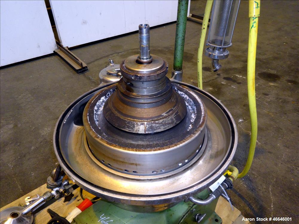 Used Westfalia SAMR-5036  Desludger Disc Centrifuge