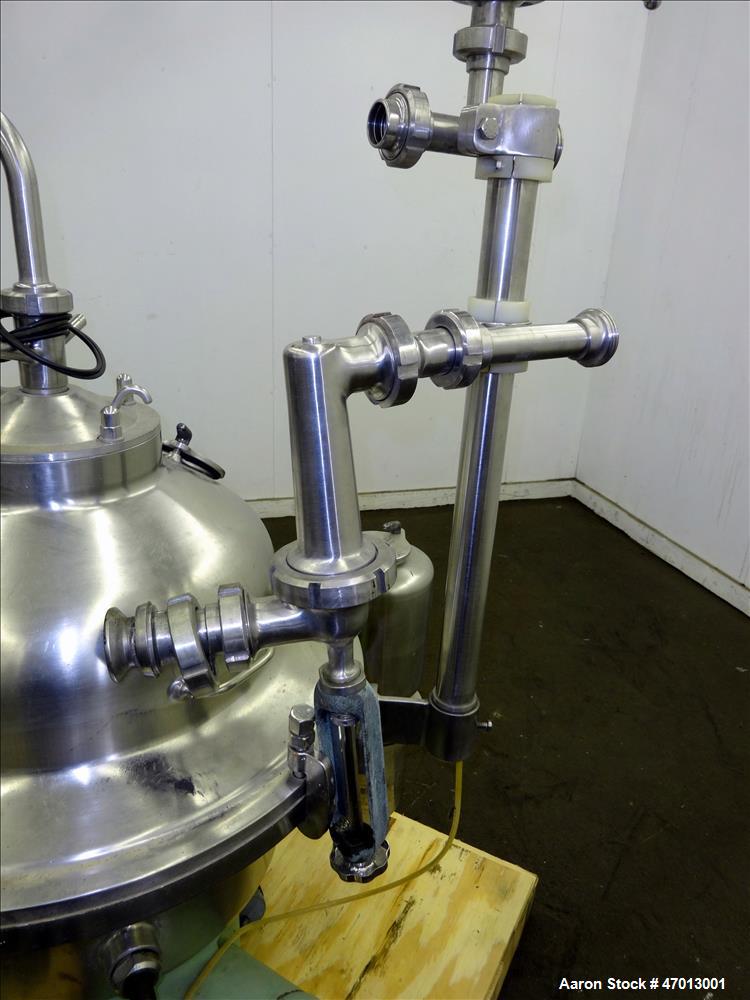 Used Westfalia SAMR-5036 Desludger Disc Centrifuge