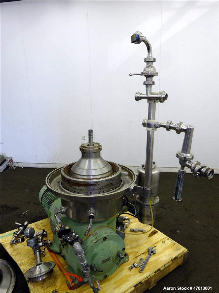 Used Westfalia SAMR-5036 Desludger Disc Centrifuge