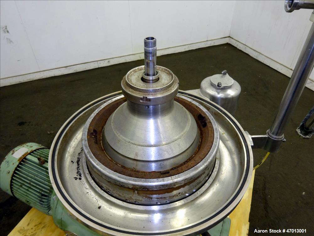 Used Westfalia SAMR-5036 Desludger Disc Centrifuge