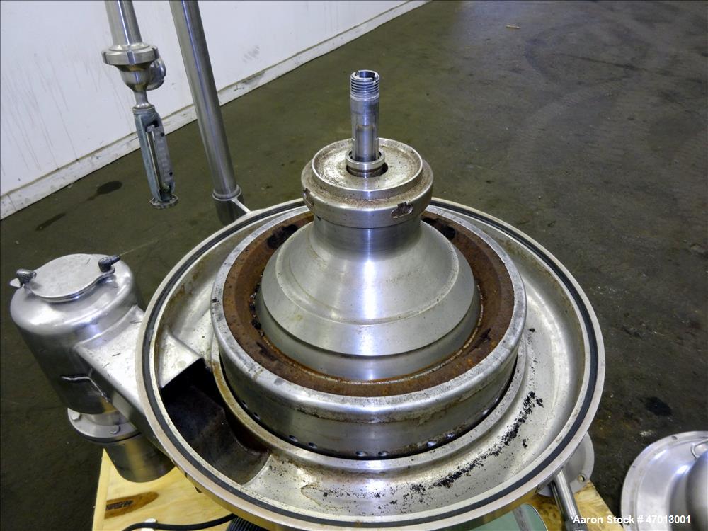 Used Westfalia SAMR-5036 Desludger Disc Centrifuge