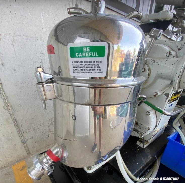 Used Westfalia SAOH 205 Disc Separator Centrifuge – 10,000 RPM, 100 GPH