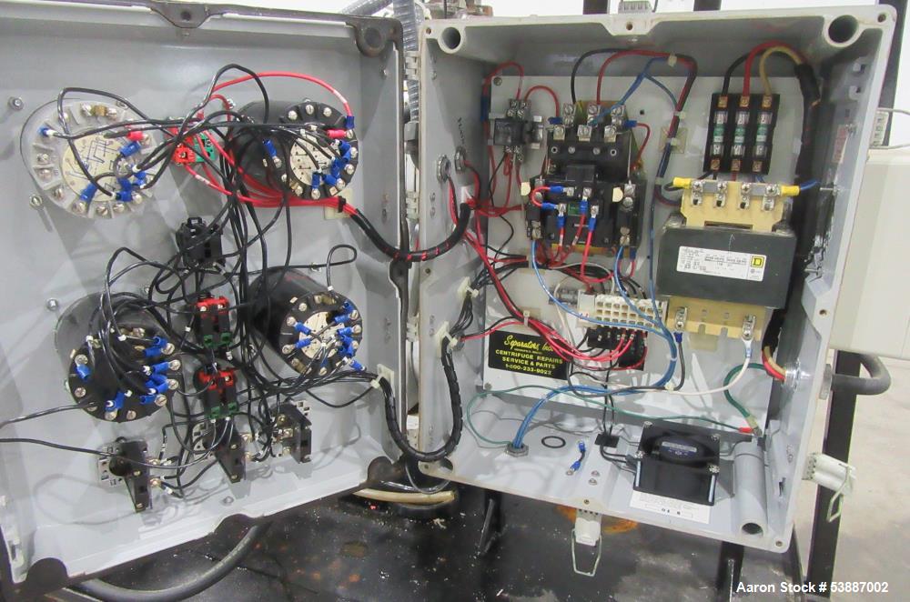 Used Westfalia SAOH 205 Disc Separator Centrifuge – 10,000 RPM, 100 GPH
