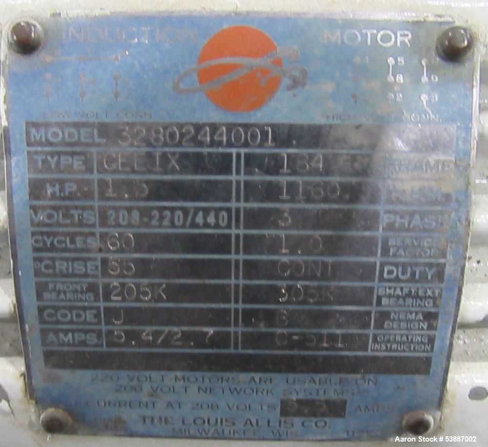 Used Westfalia SAOH 205 Disc Separator Centrifuge – 10,000 RPM, 100 GPH