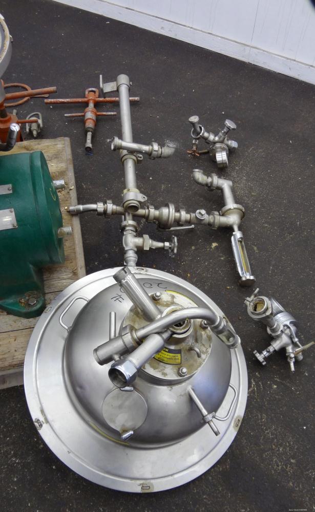 Used Stainless Steel Westfalia Desludger Disc Centrifuge, SAOH-5036   