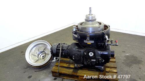 Used Stainless steel Westfalia Disc Centrifuge, SAOOH-4006 