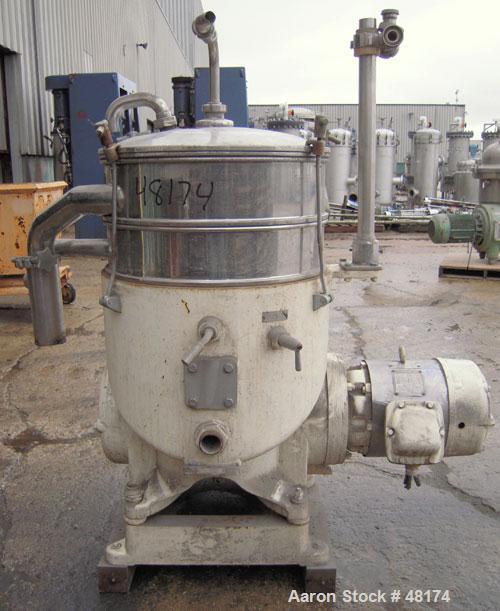 Used Stainless Steel Westfalia Disc Centrifuge, SAOOM-5016