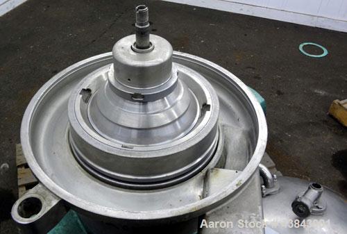 Used- Westfalia Desludging Disc Centrifuge, SAOWH-3036