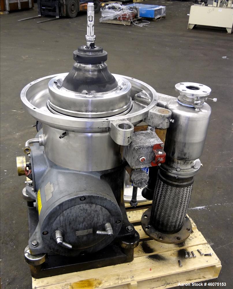 Used Westfalia SB-14-06-076 Desludger Disc Centrifuge
