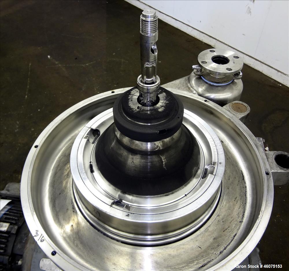 Used Westfalia SB-14-06-076 Desludger Disc Centrifuge