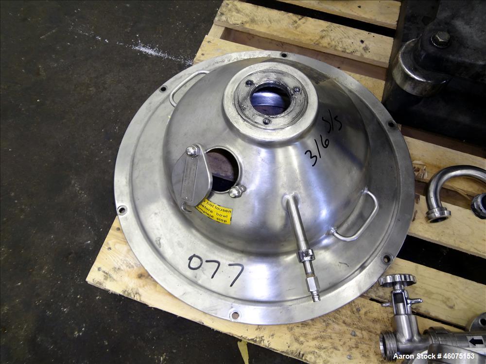 Used Westfalia SB-14-06-076 Desludger Disc Centrifuge