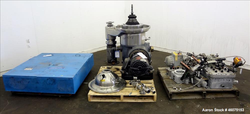 Used Westfalia SB-14-06-076 Desludger Disc Centrifuge