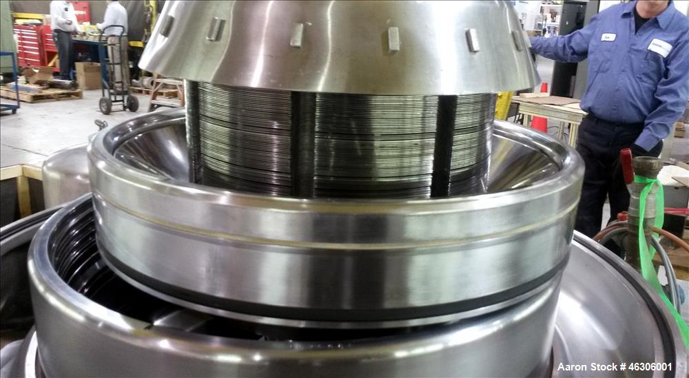 Used Westfalia SB-60-36-076 Desludger Disc Centrifuge
