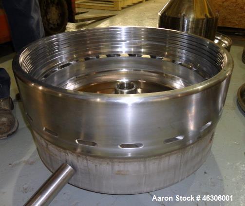 Used Westfalia SB-60-36-076 Desludger Disc Centrifuge