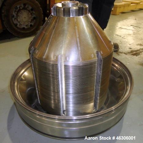 Used Westfalia SB-60-36-076 Desludger Disc Centrifuge