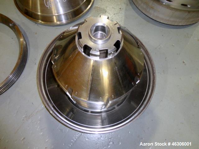 Used Westfalia SB-60-36-076 Desludger Disc Centrifuge